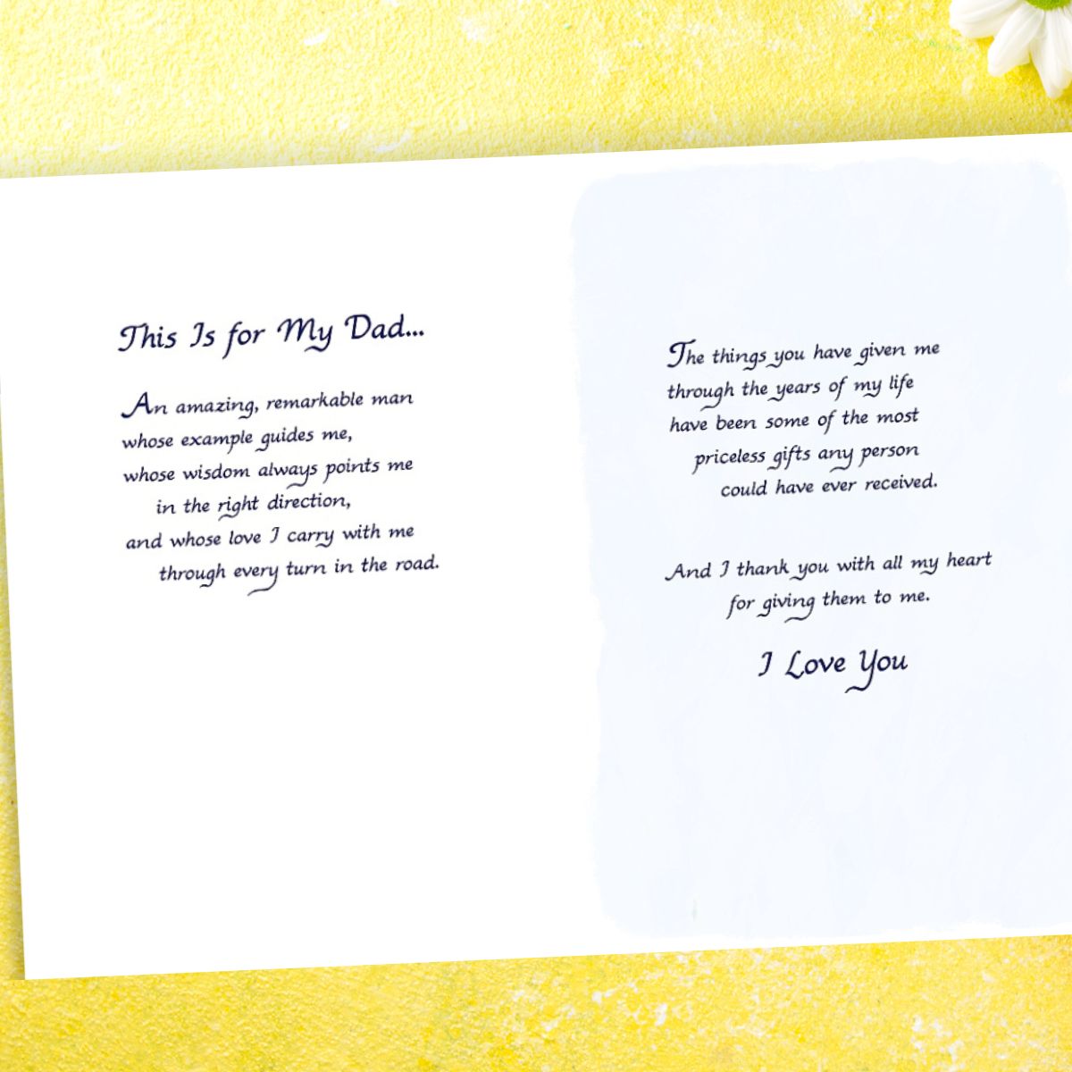 This Is For You Dad Card - 3-Fold Blue Mountain Arts