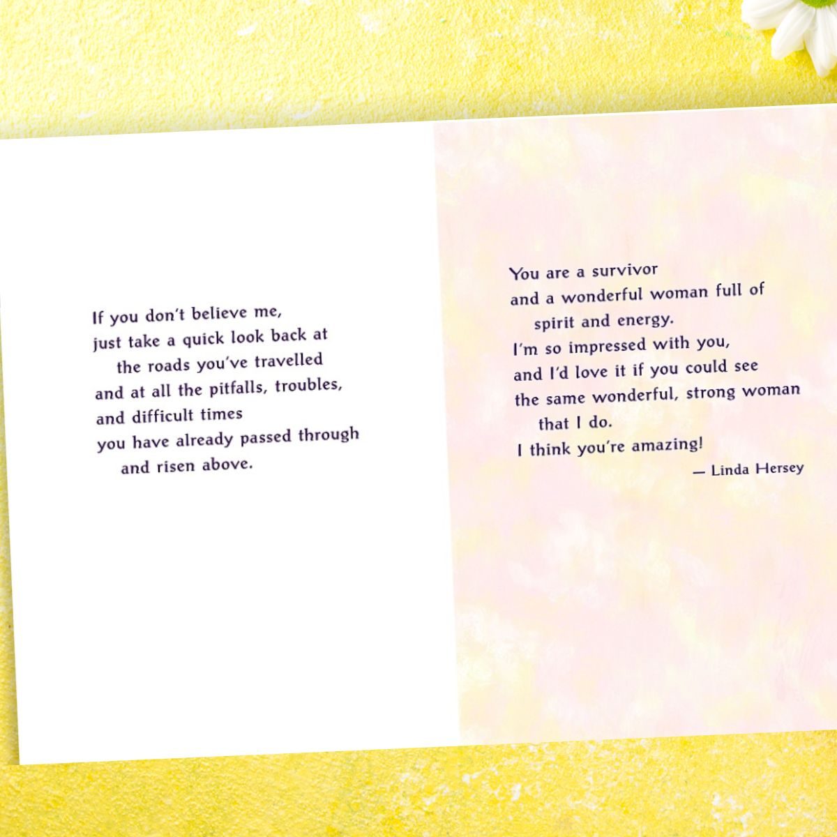 Wonderful, Strong Woman Card - 3-Fold Blue Mountain Arts