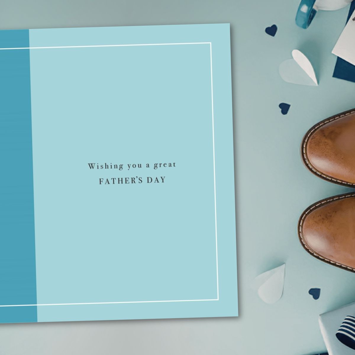 Open Father's Day Card - Bulldogs In Sunglasses