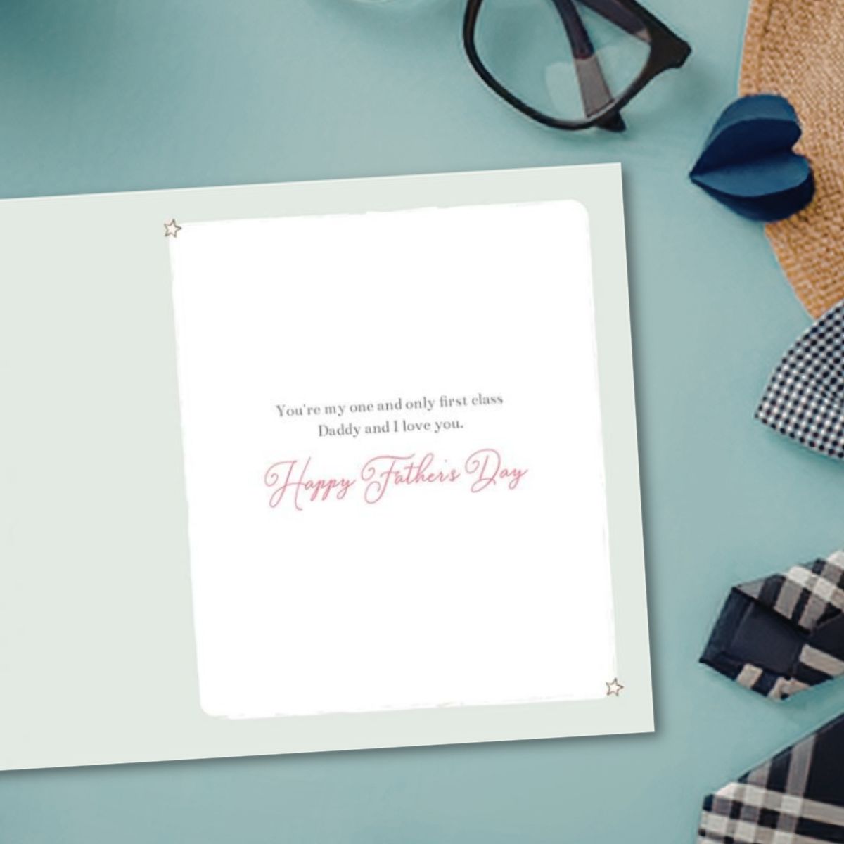 Daddy Father's Day Card - Barley Bear Postbox