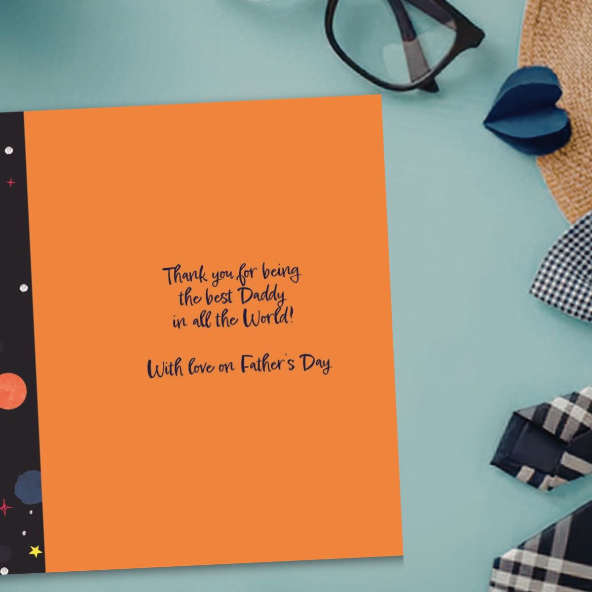 Daddy Father's Day Card - Out Of This World