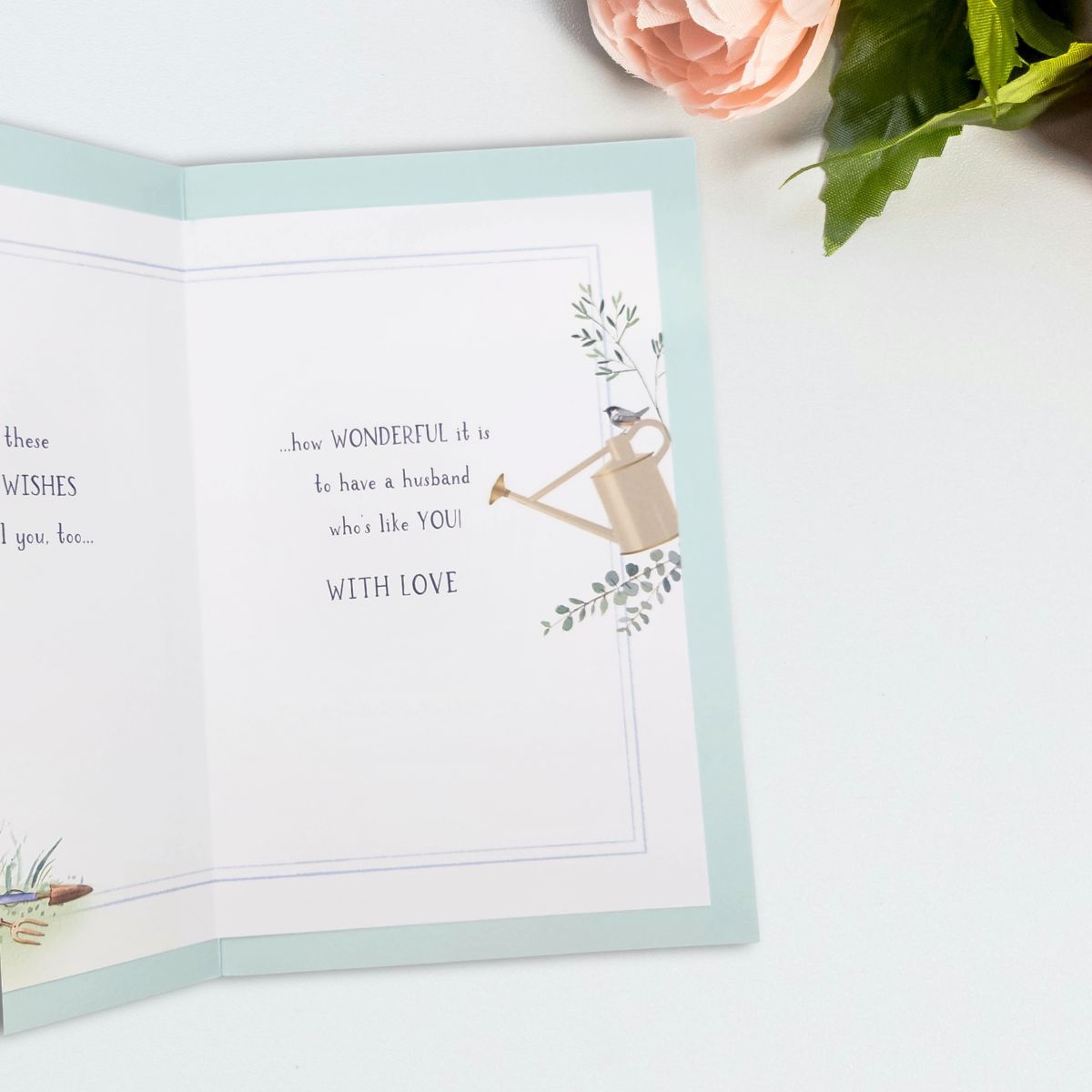 Husband Birthday Card - Deserve A Perfect Day