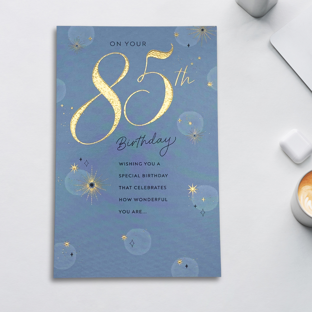 85th Birthday Card - How Wonderful You Are