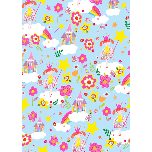 Giftwrap - Luxury Fairy Princess Wrapping Paper