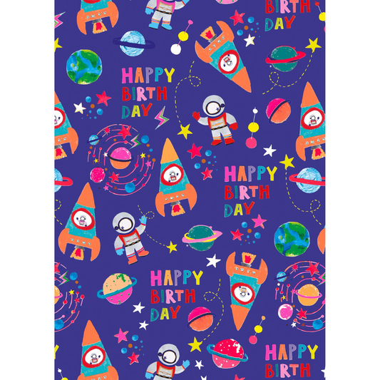 Giftwrap - Luxury Rockets Wrapping Paper