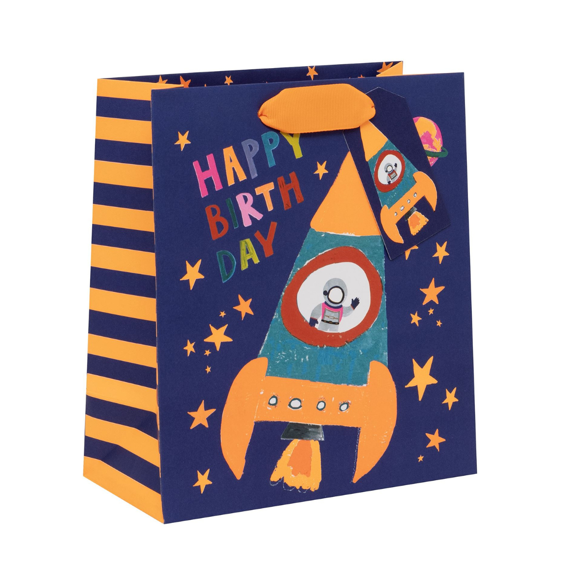 Gift Bag Medium - Rocket Boy Birthday