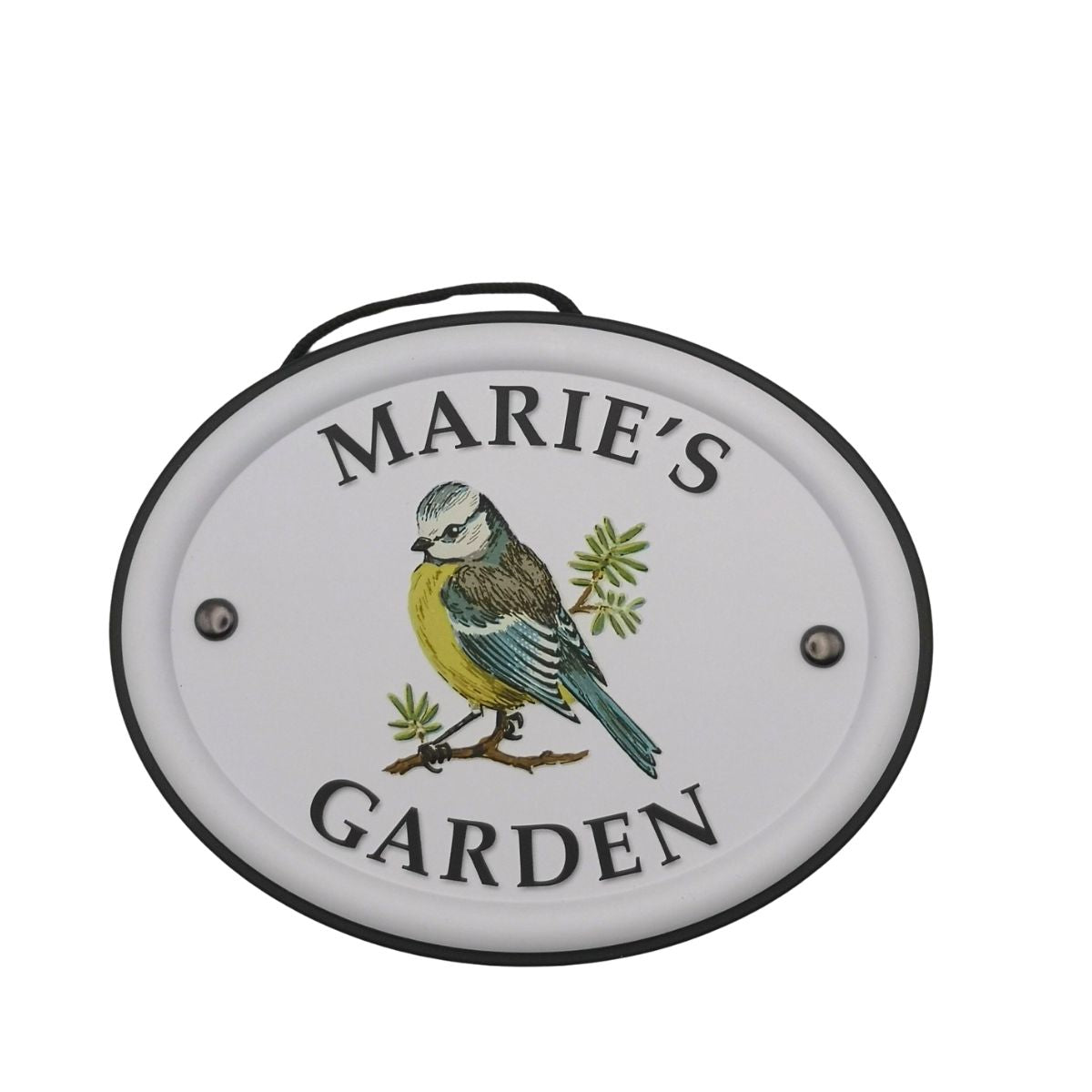 British Birds Decorative Garden Sign - Marie