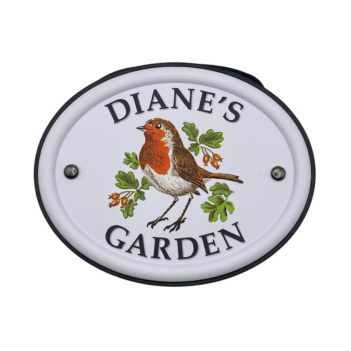 British Birds Decorative Garden Sign - Diane