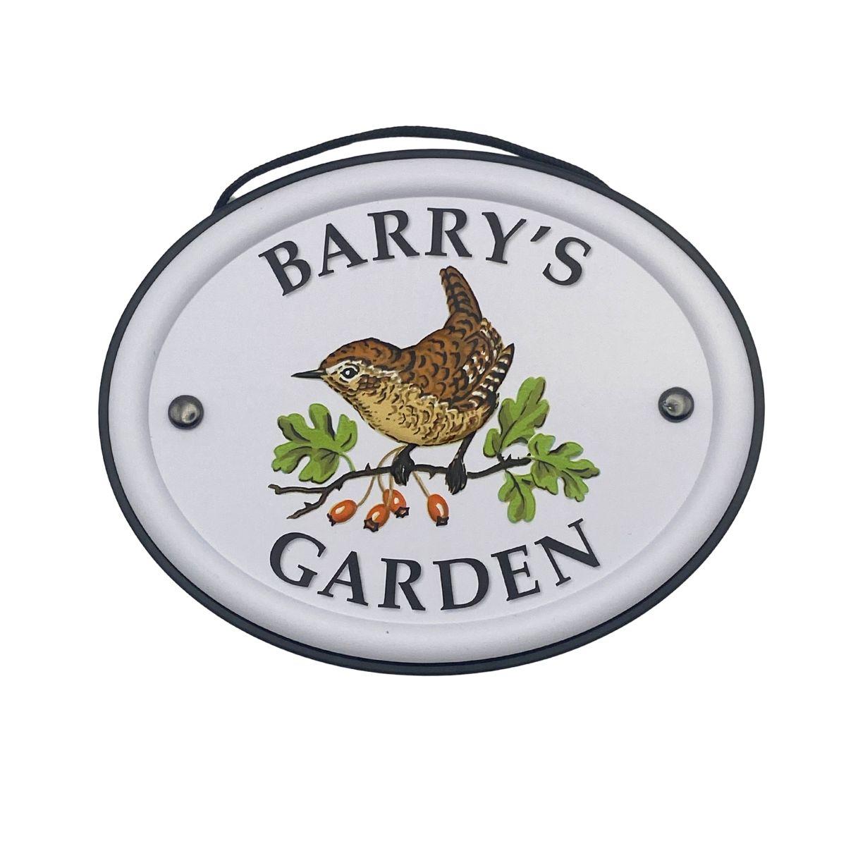 British Birds Decorative Garden Sign - Barry