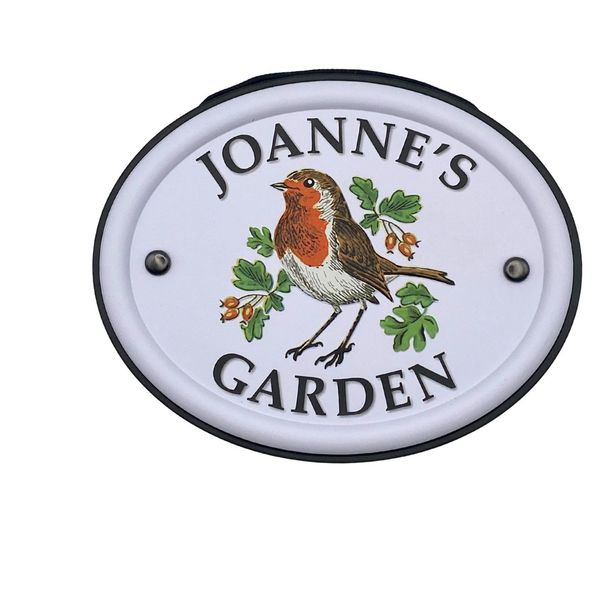 British Birds Decorative Garden Sign - Joanne