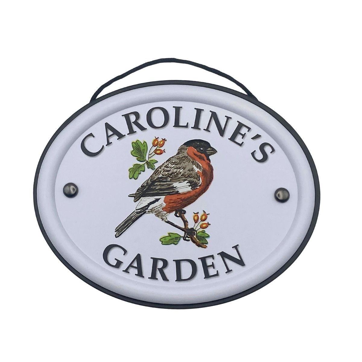 British Birds Decorative Garden Sign - Caroline