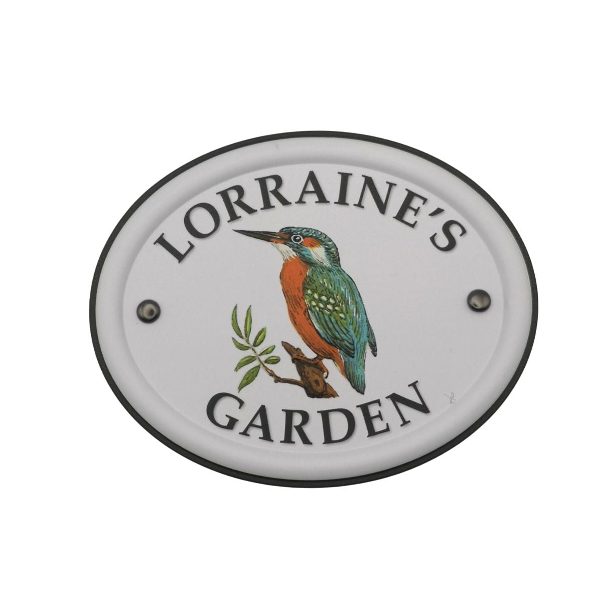 British Birds Decorative Garden Sign - Lorraine