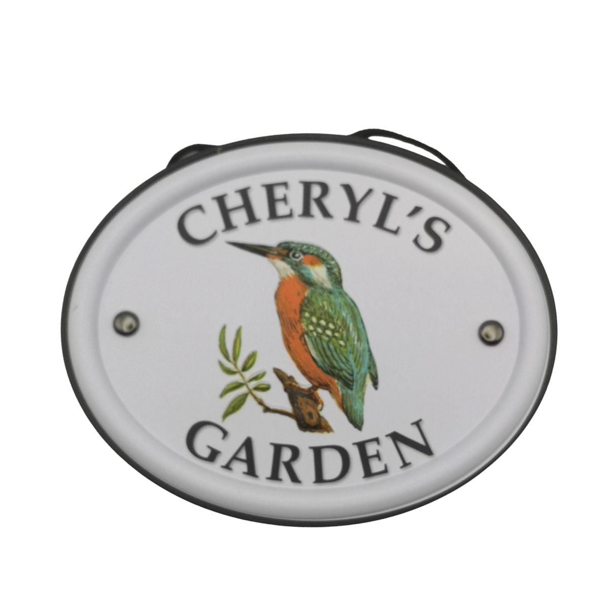 British Birds Decorative Garden Sign - Cheryl