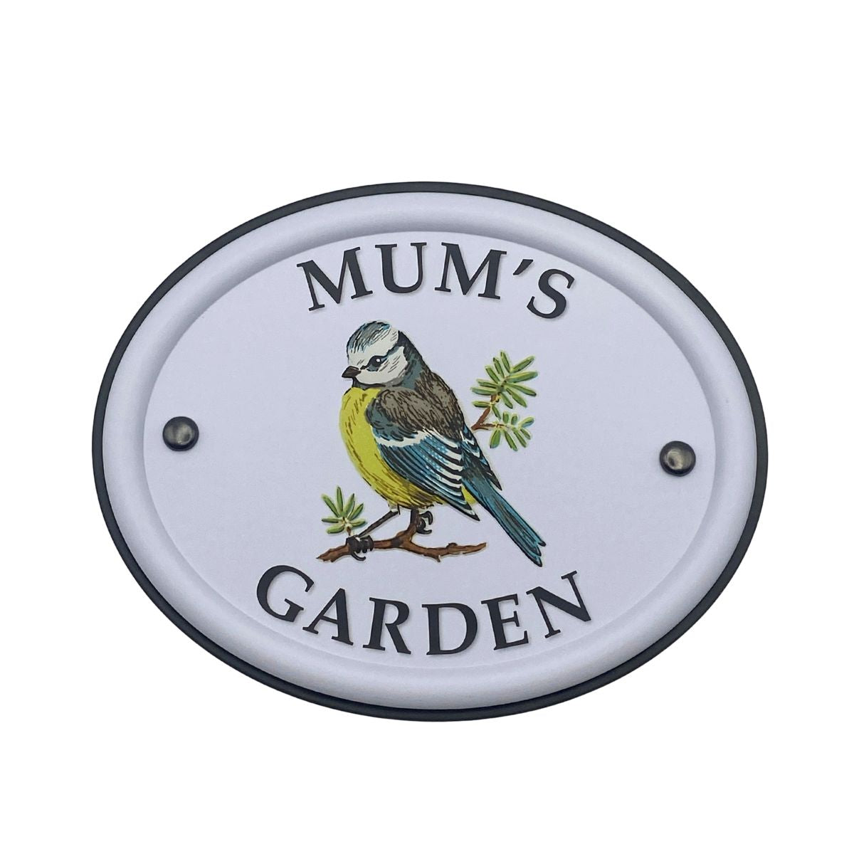 British Birds Decorative Garden Sign - Mum