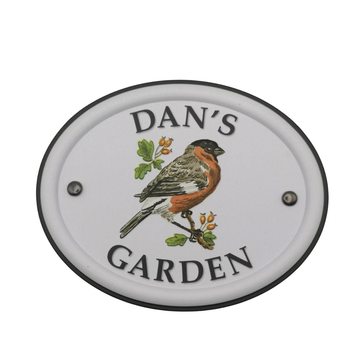British Birds Decorative Garden Sign - Dan