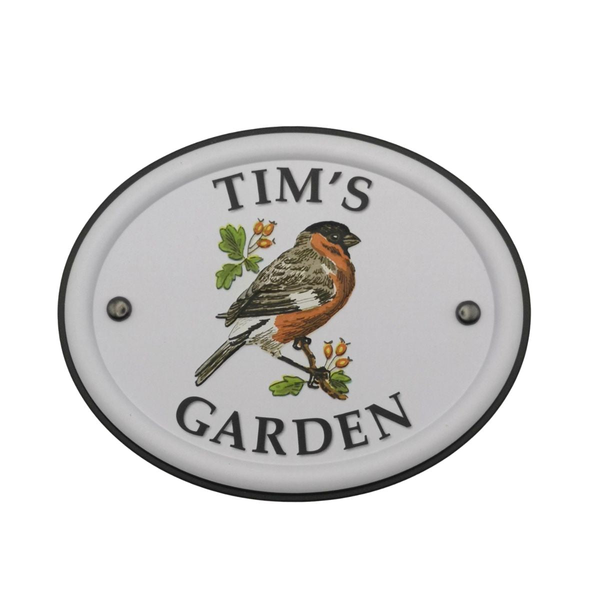 British Birds Decorative Garden Sign - Tim