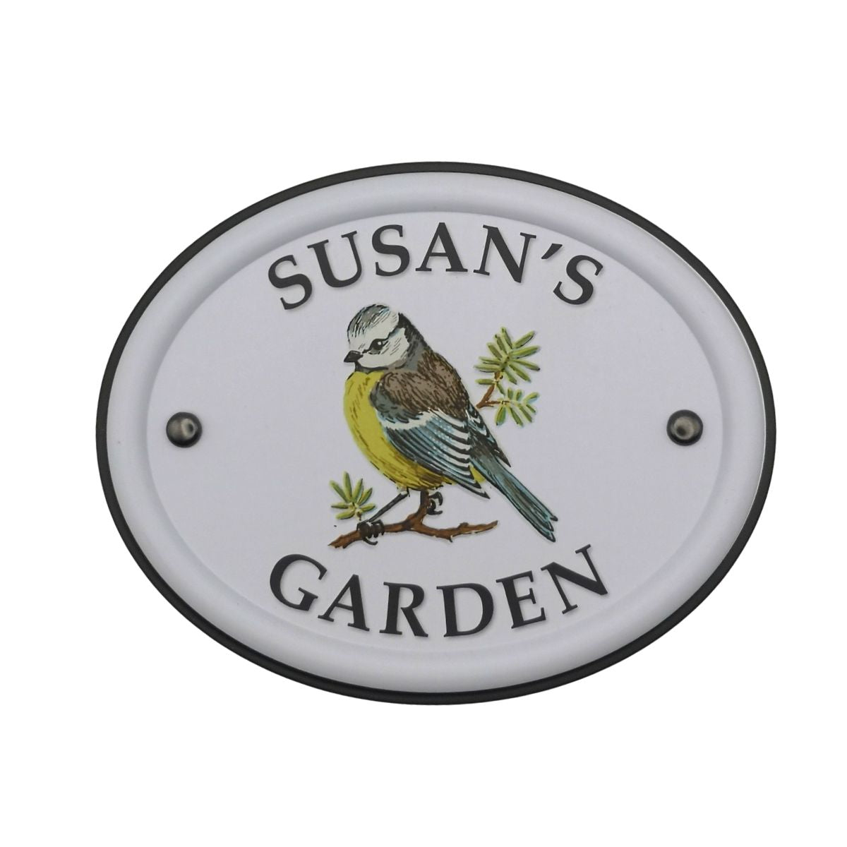 British Birds Decorative Garden Sign - Susan
