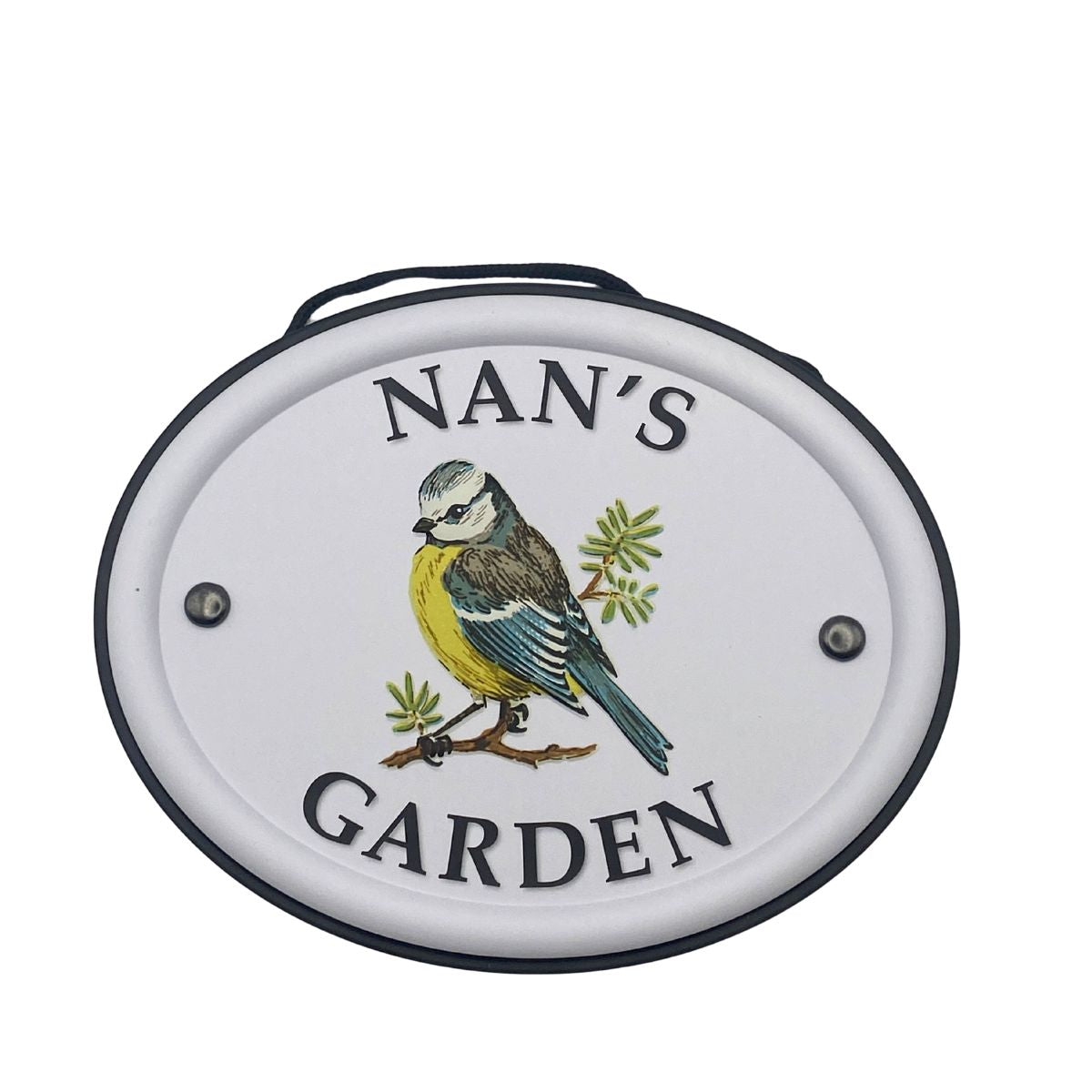 British Birds Decorative Garden Sign - Nan