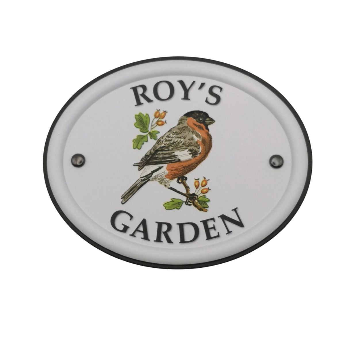 British Birds Decorative Garden Sign - Roy