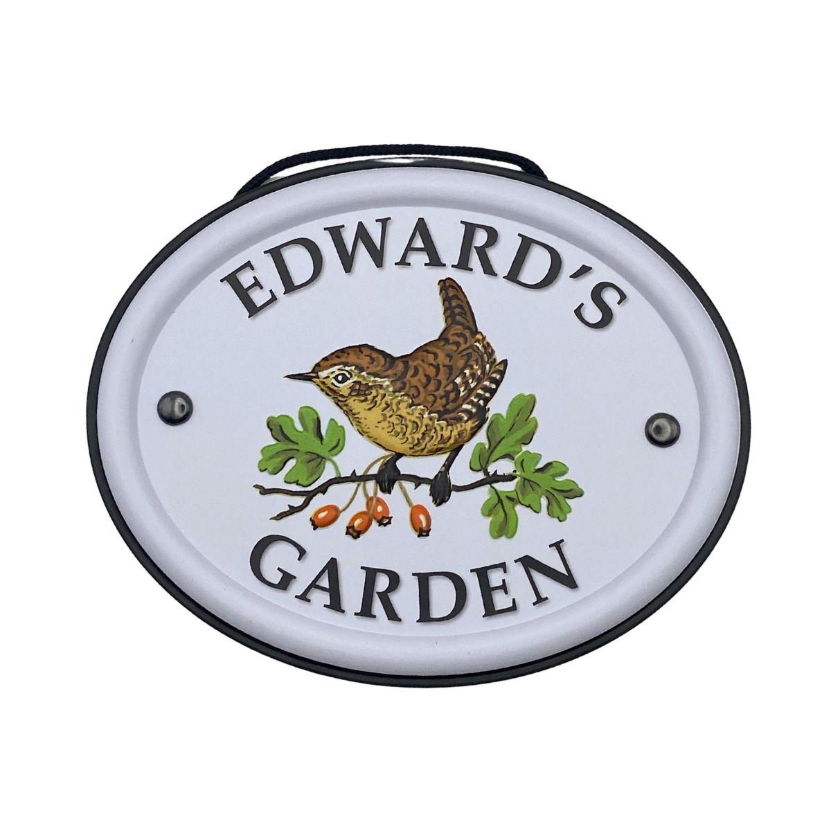 British Birds Decorative Garden Sign - Edward