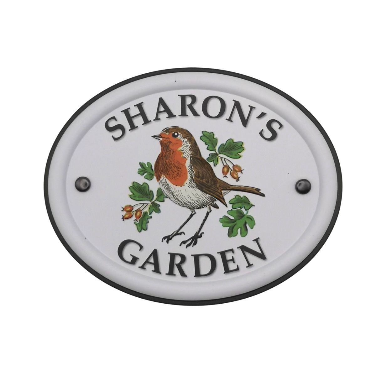 British Birds Decorative Garden Sign - Sharon