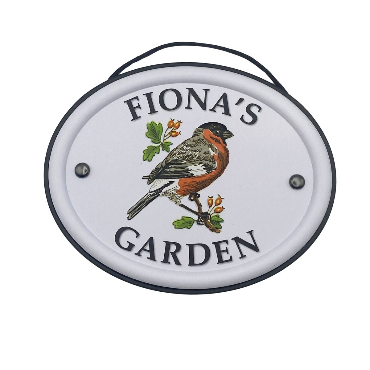 British Birds Decorative Garden Sign - Fiona