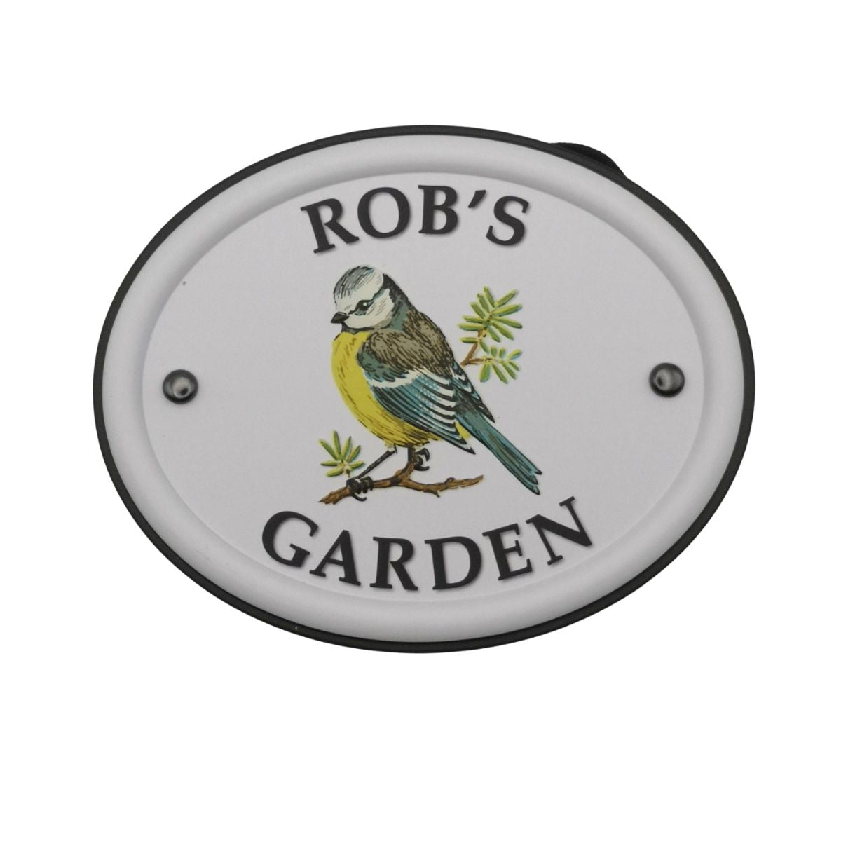 British Birds Decorative Garden Sign - Rob