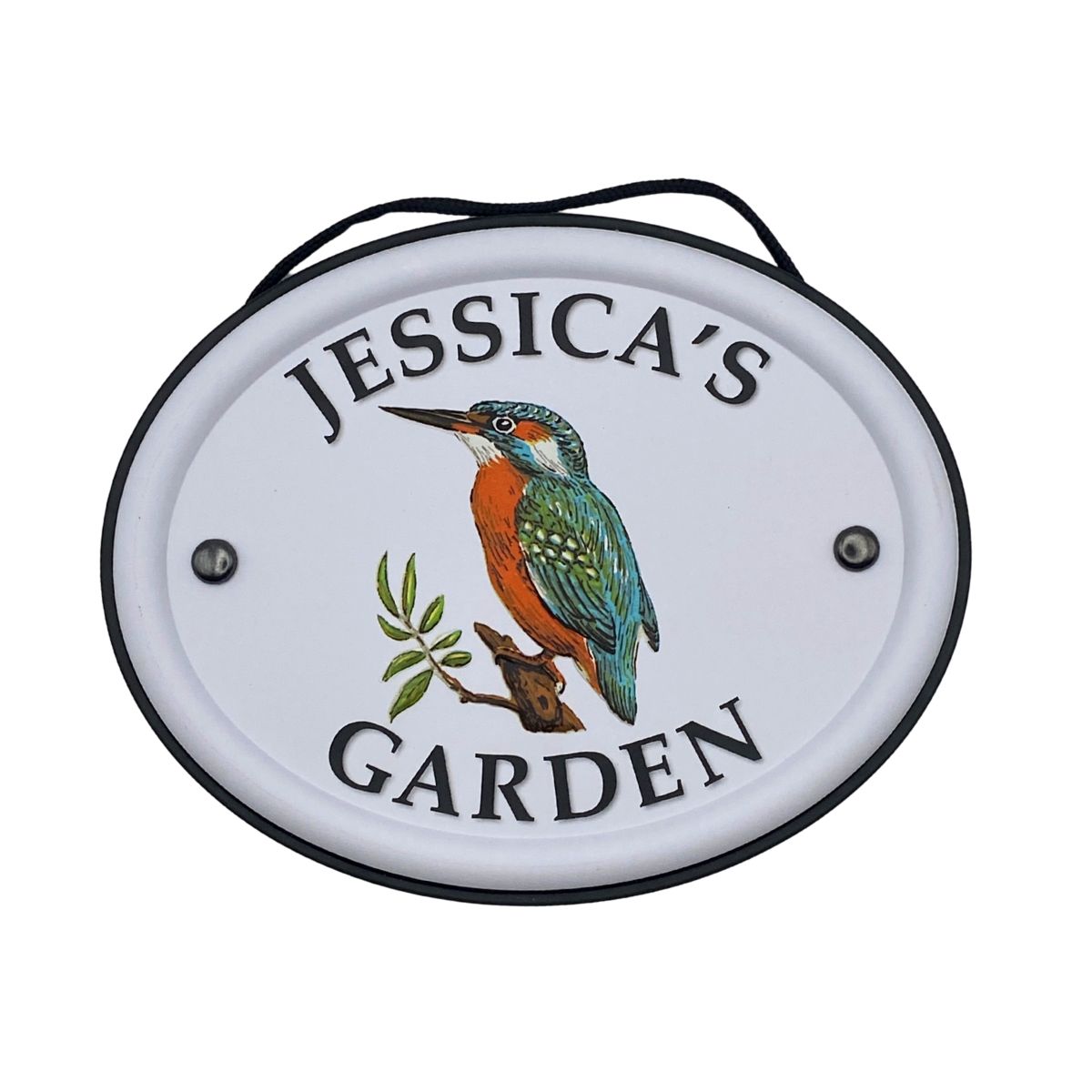 British Birds Decorative Garden Sign - Jessica