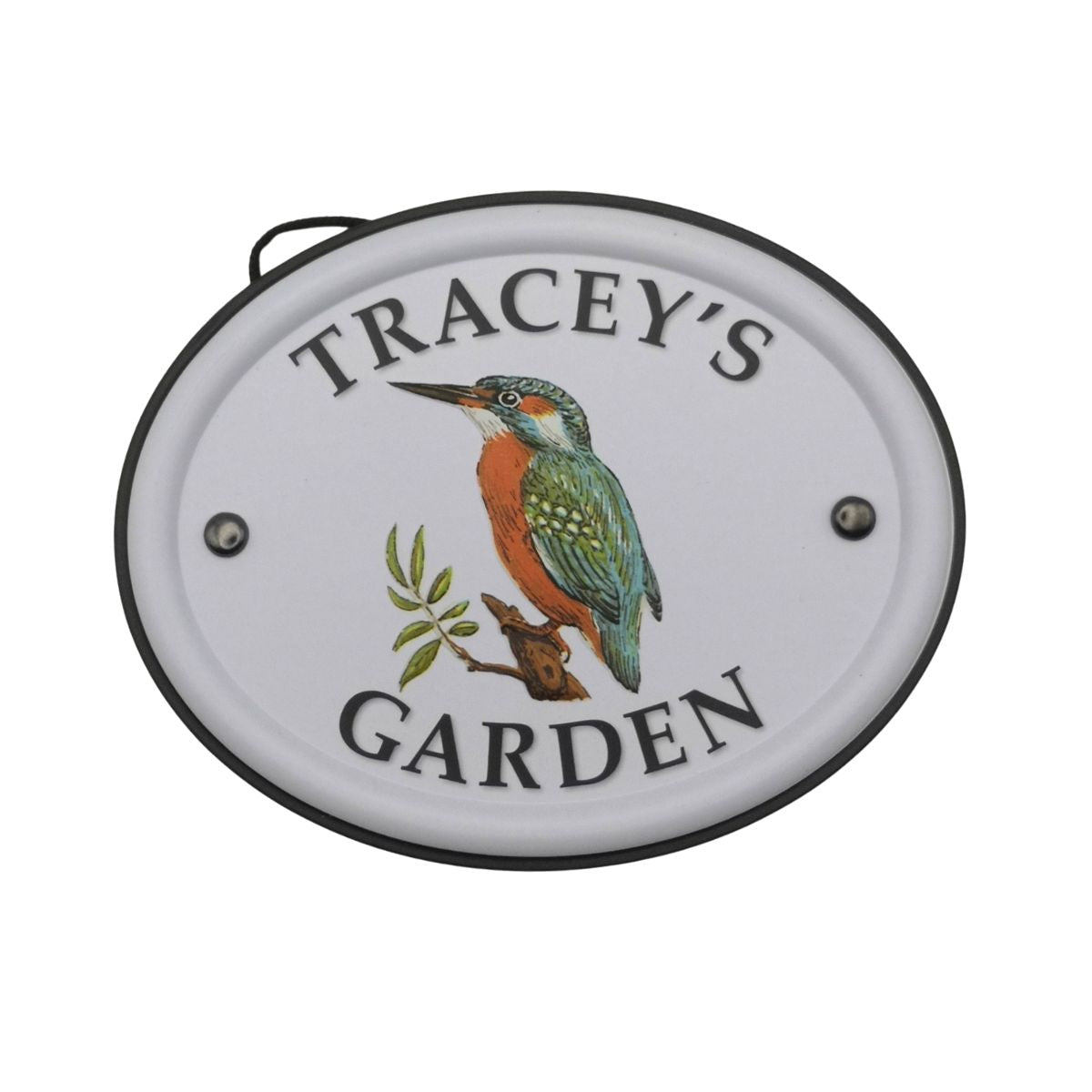British Birds Decorative Garden Sign - Tracey