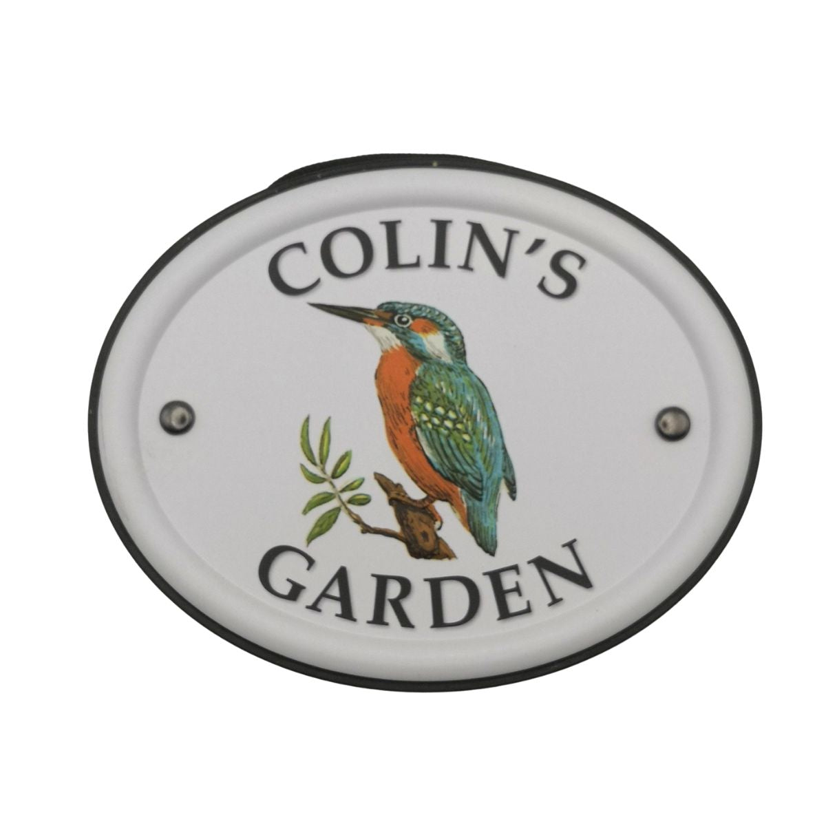 British Birds Decorative Garden Sign - Colin