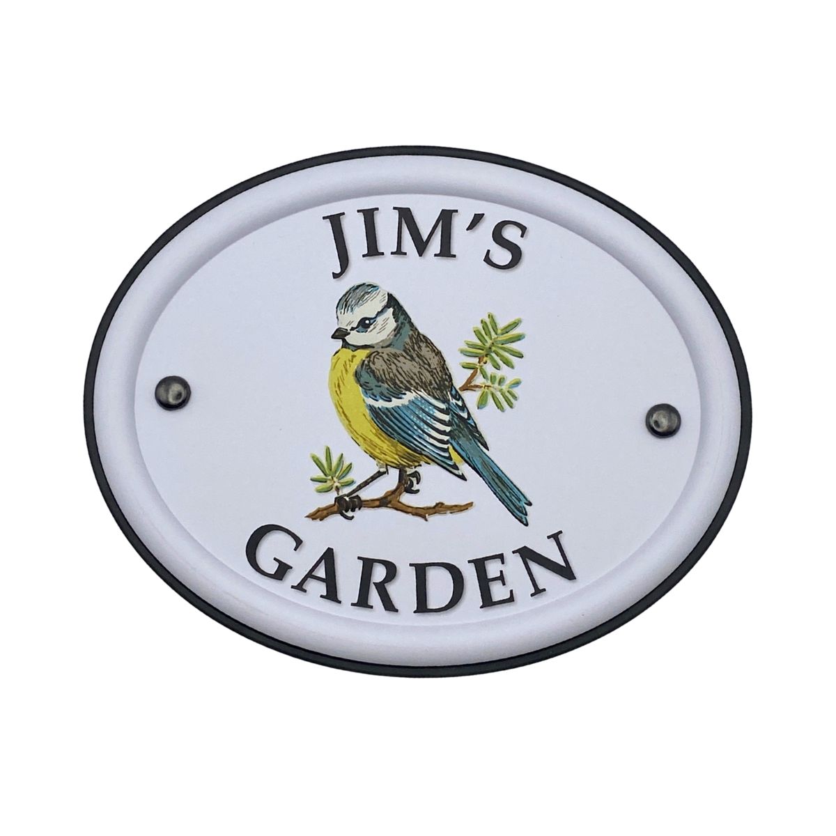 British Birds Decorative Garden Sign - Jim