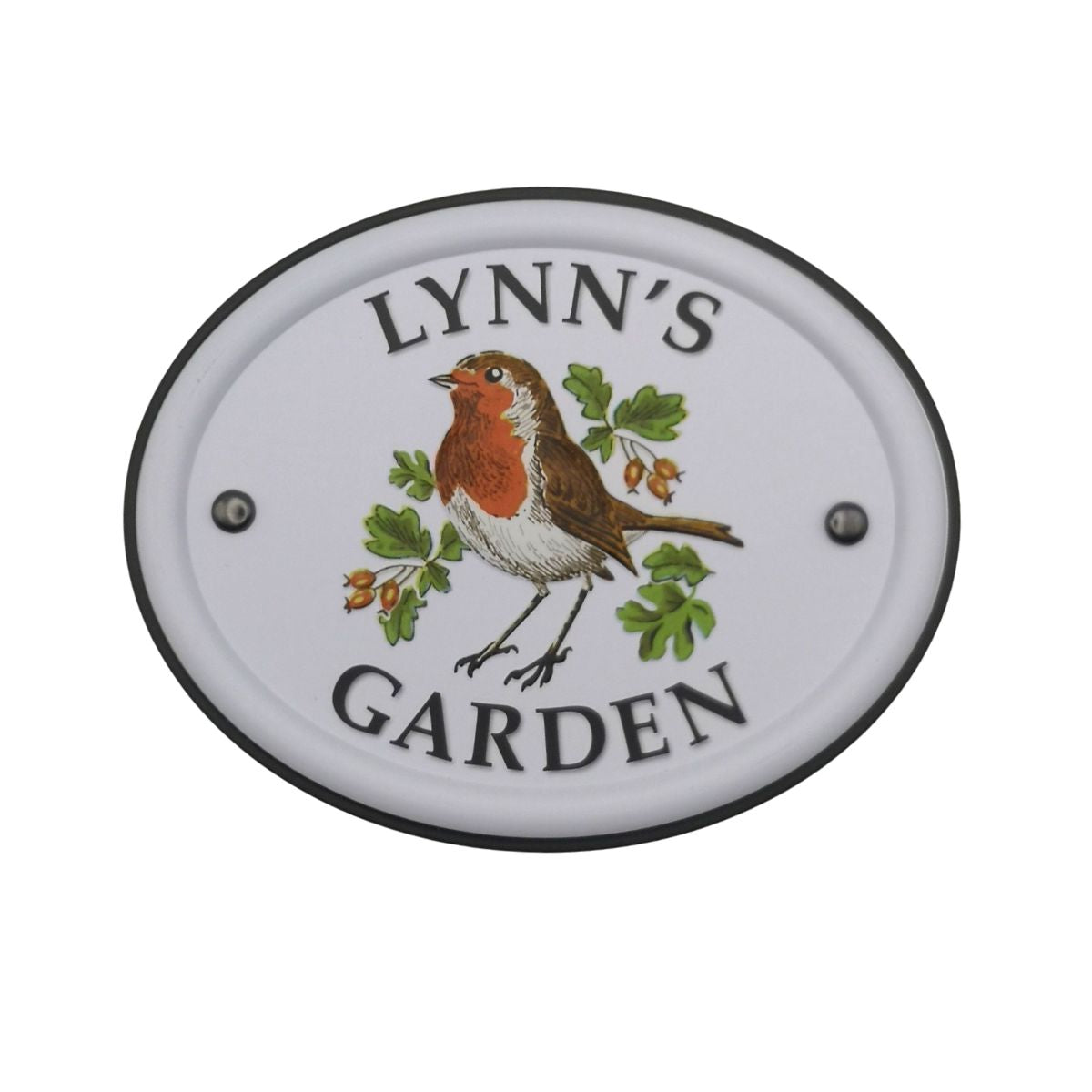 British Birds Decorative Garden Sign - Lynn