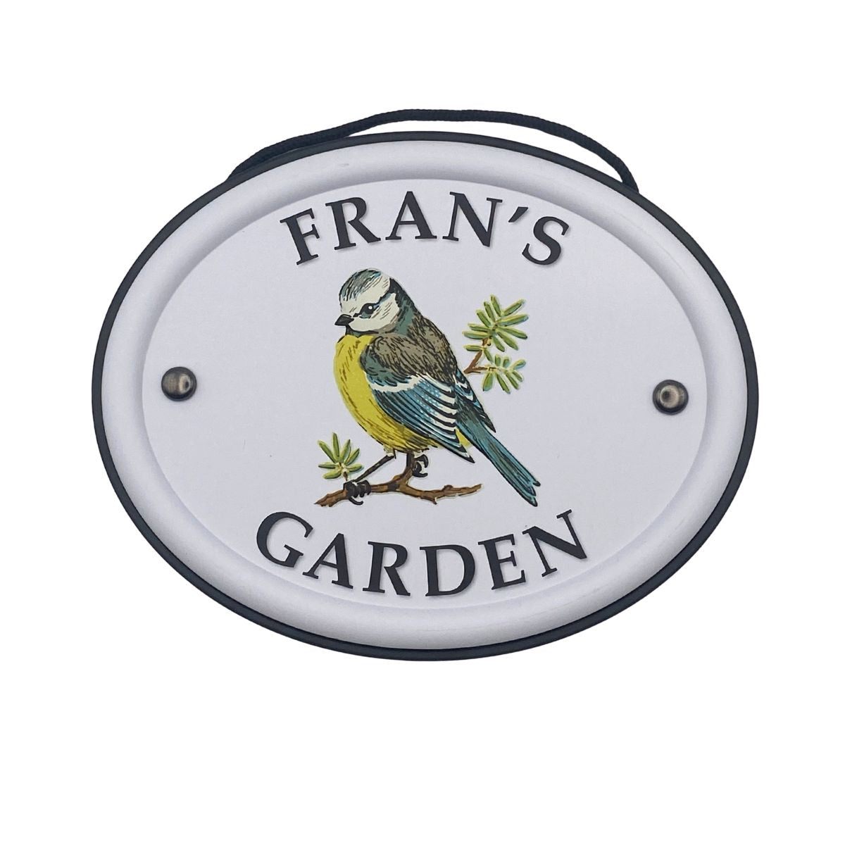 British Birds Decorative Garden Sign - Fran