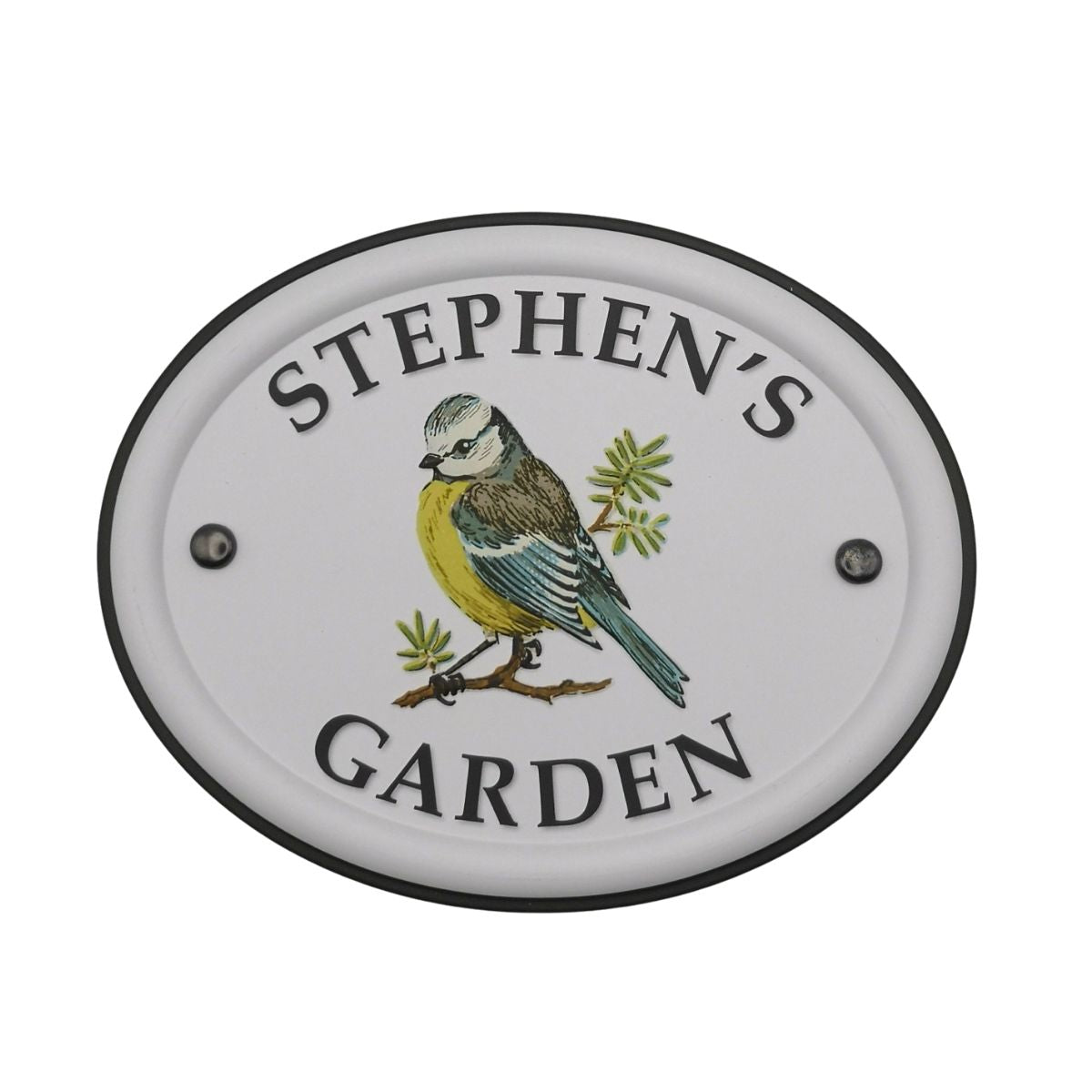 British Birds Decorative Garden Sign - Stephen