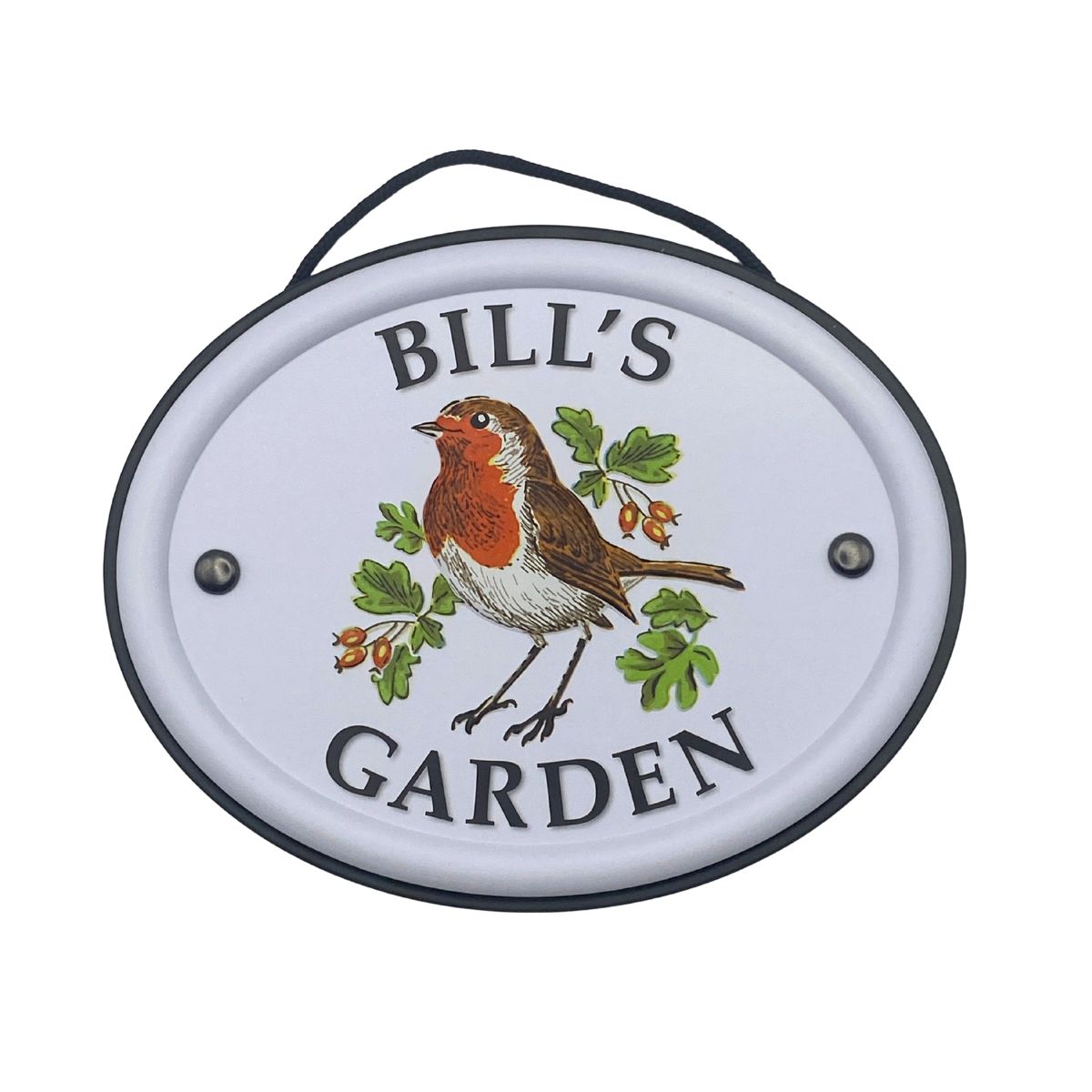 British Birds Decorative Garden Sign - Bill