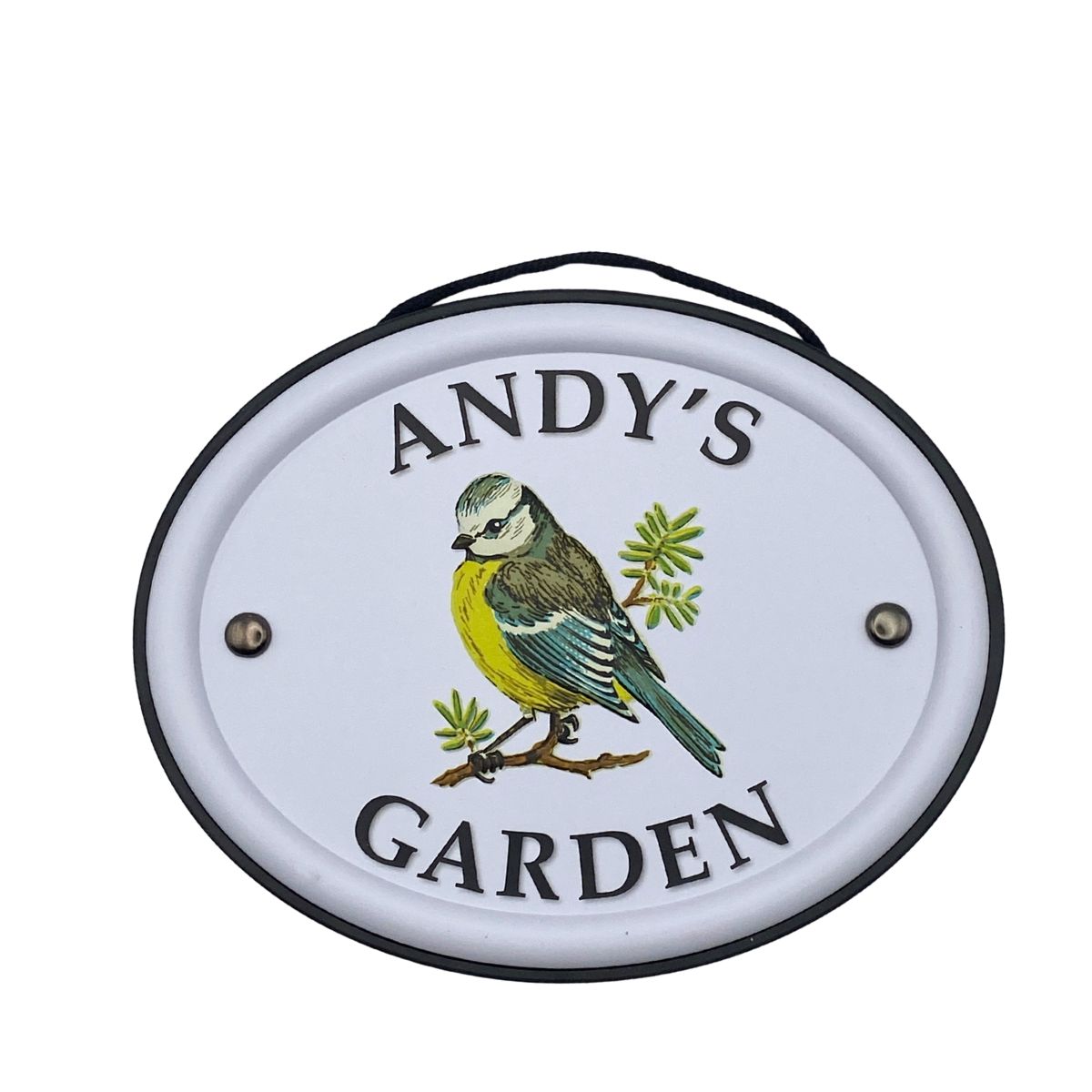 British Birds Decorative Garden Sign - Andy
