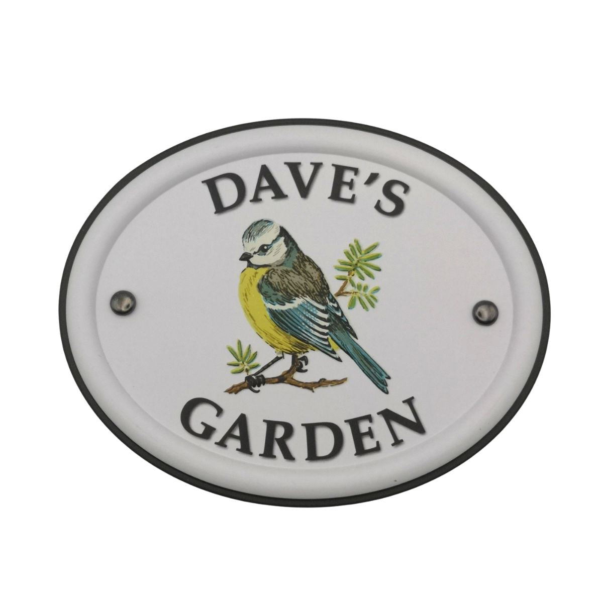 British Birds Decorative Garden Sign - Dave