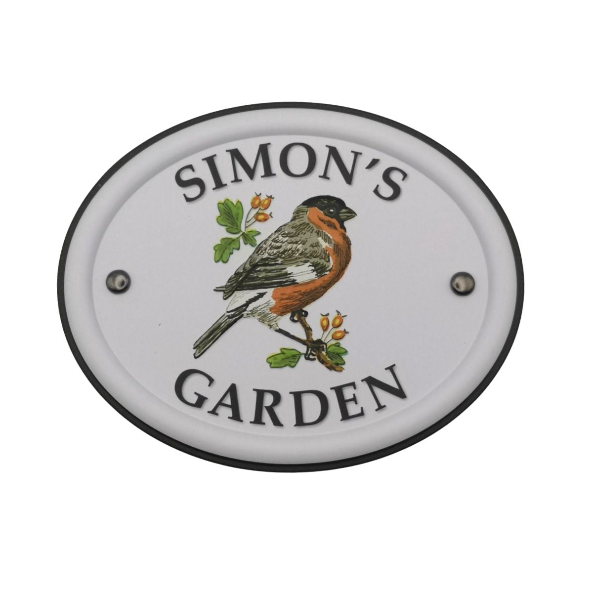 British Birds Decorative Garden Sign - Simon