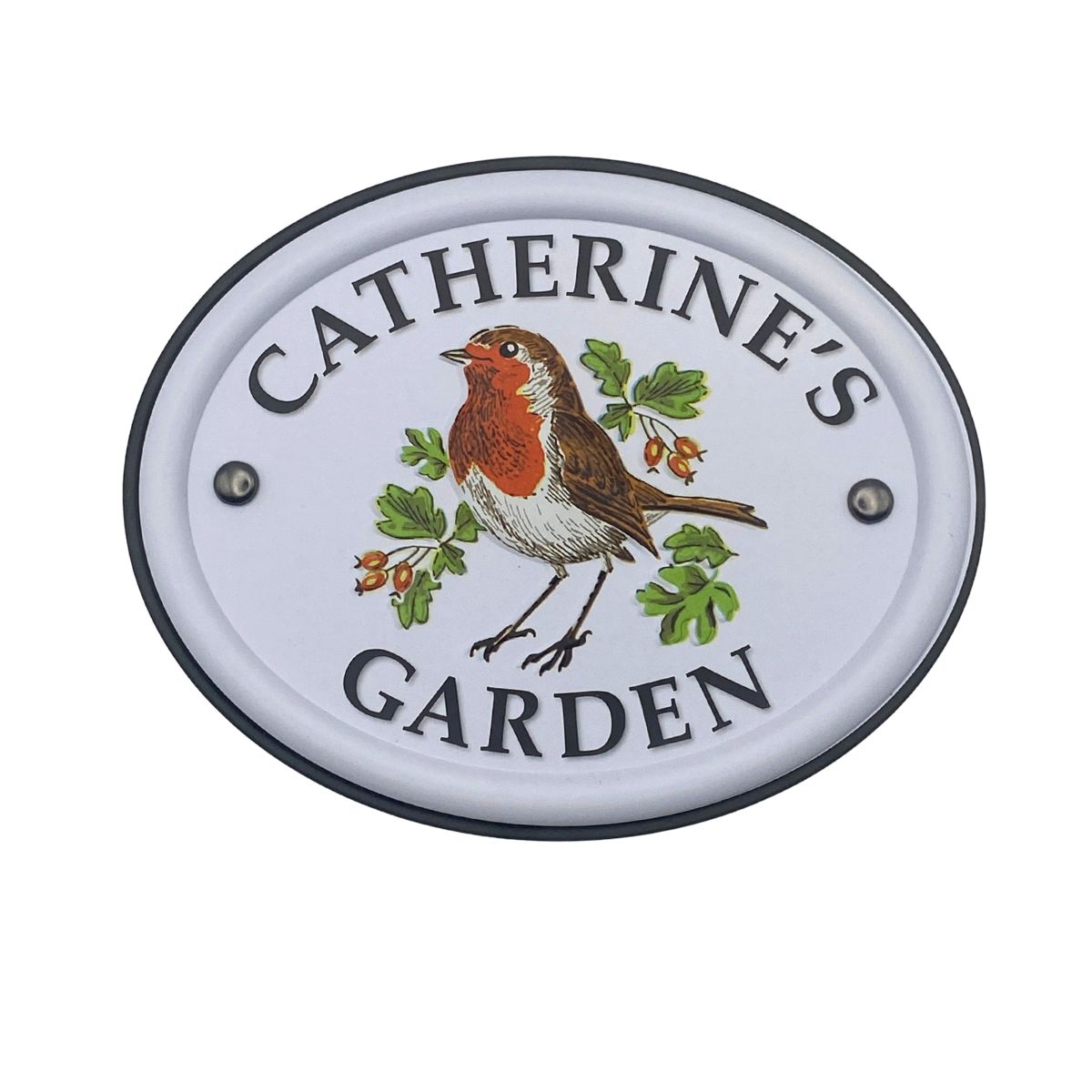 British Birds Decorative Garden Sign - Catherine