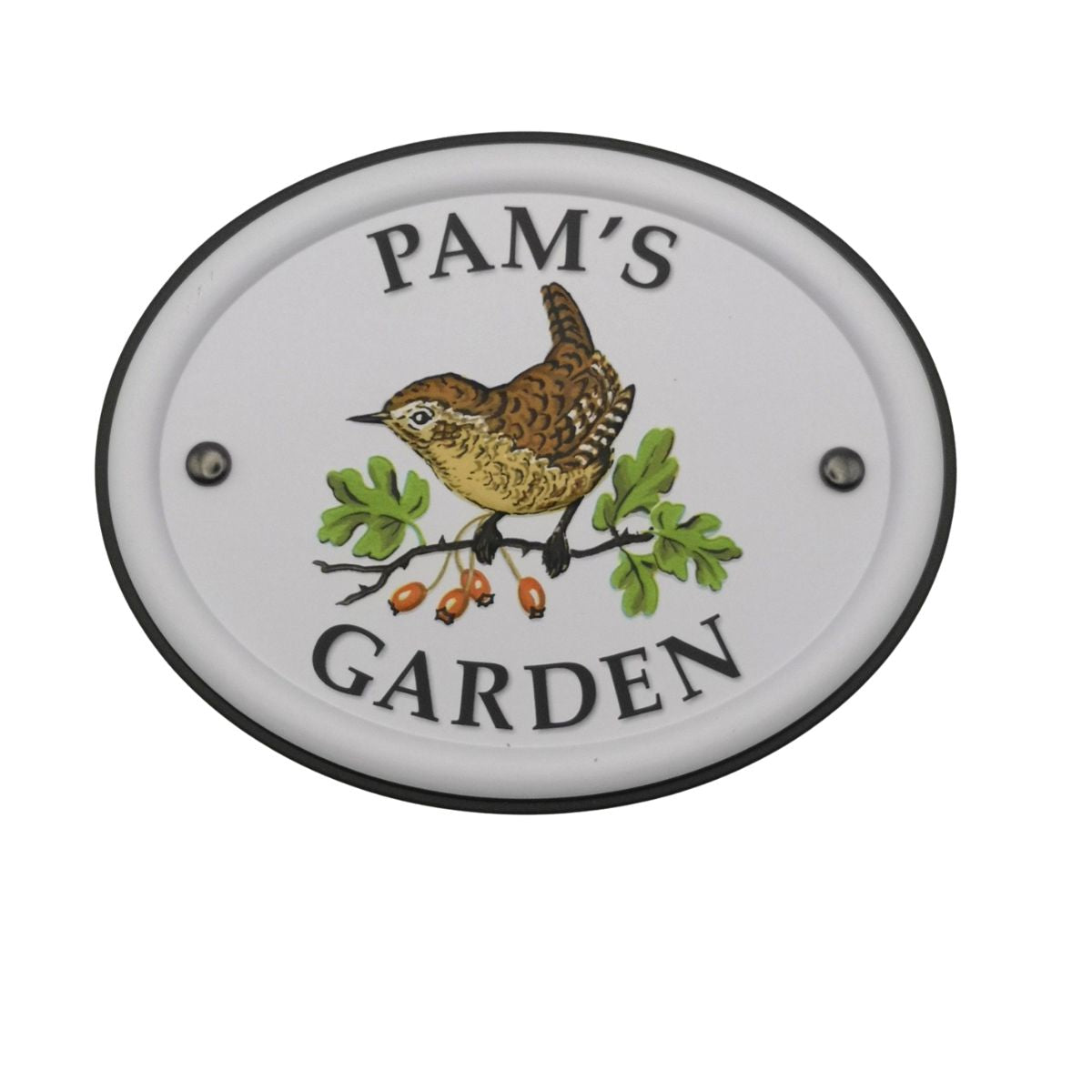 British Birds Decorative Garden Sign - Pam