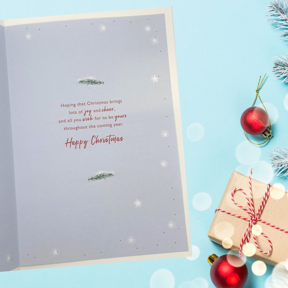 Brother Christmas Card - Just For You