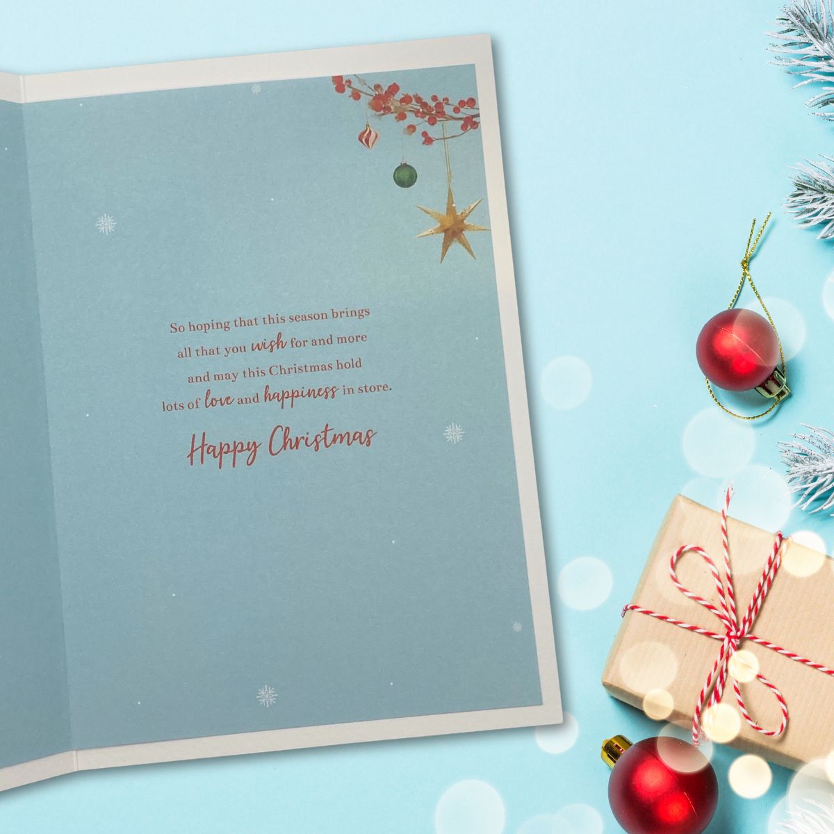 Someone Special Christmas Card - Essence Robin