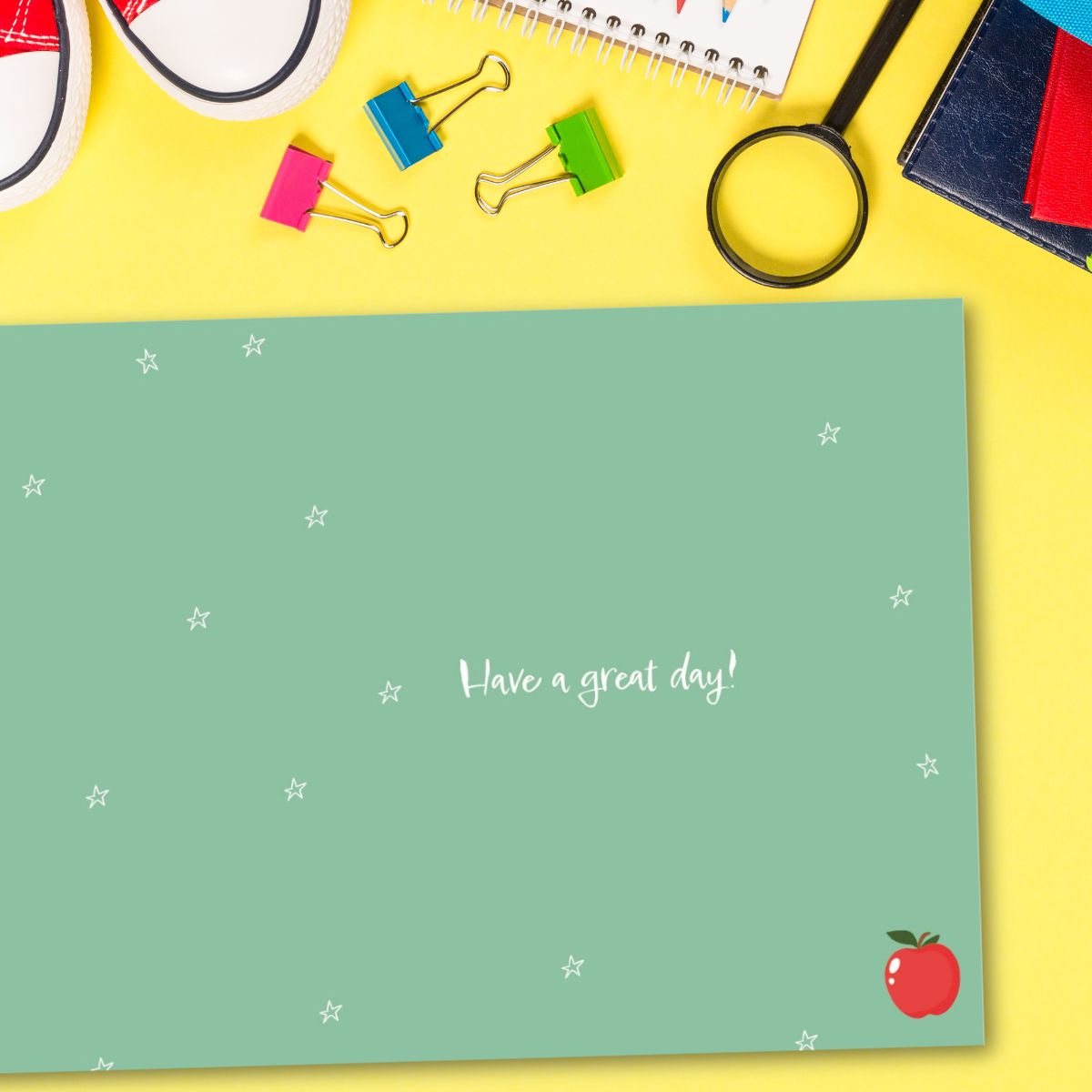 First Day At School Card - You Will Be Brilliant!
