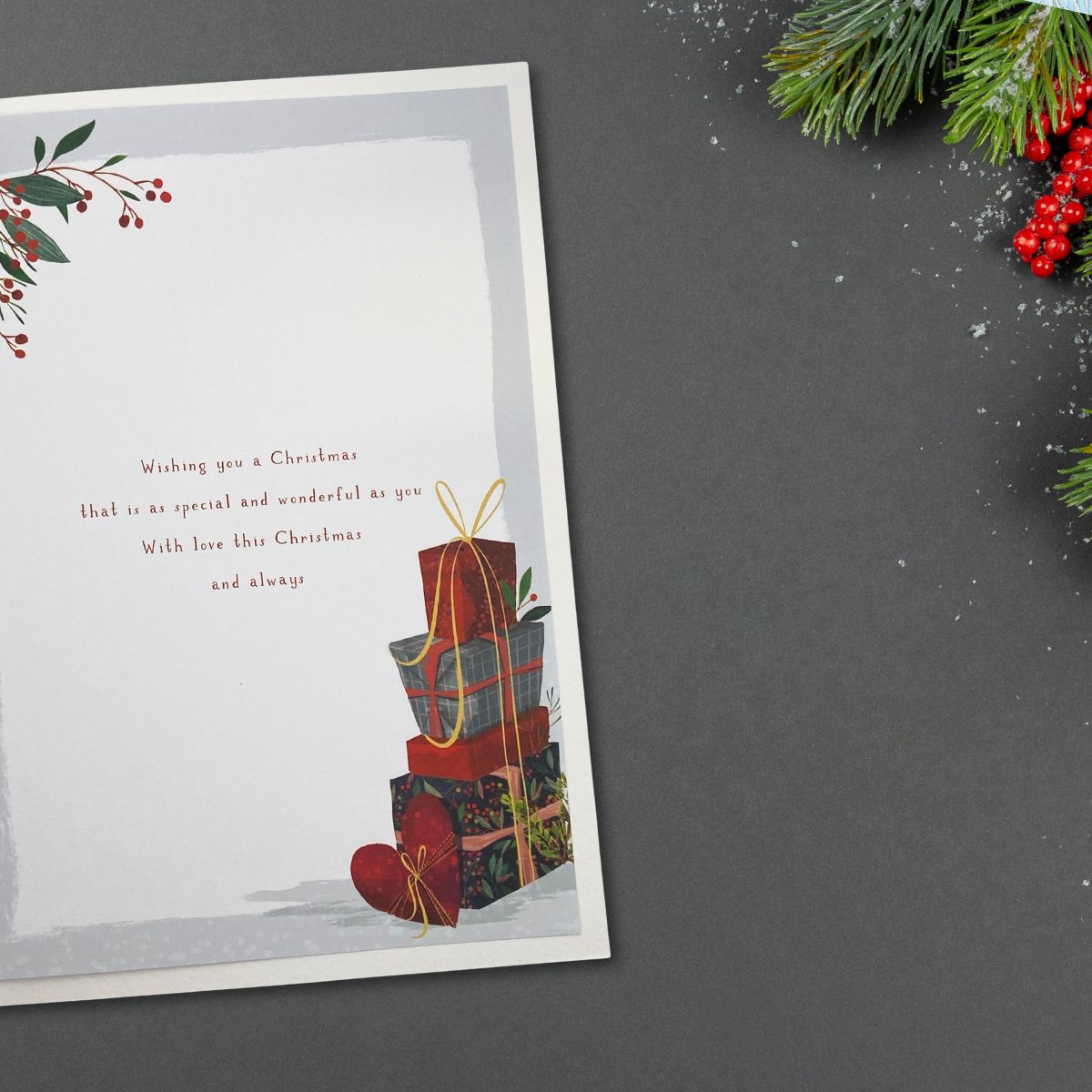 Husband Christmas Card - Skylight