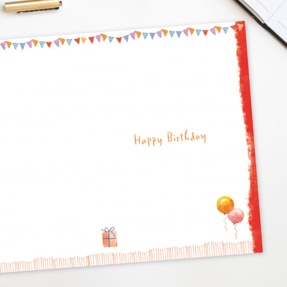 Off Grid Birthday Card - Campervan