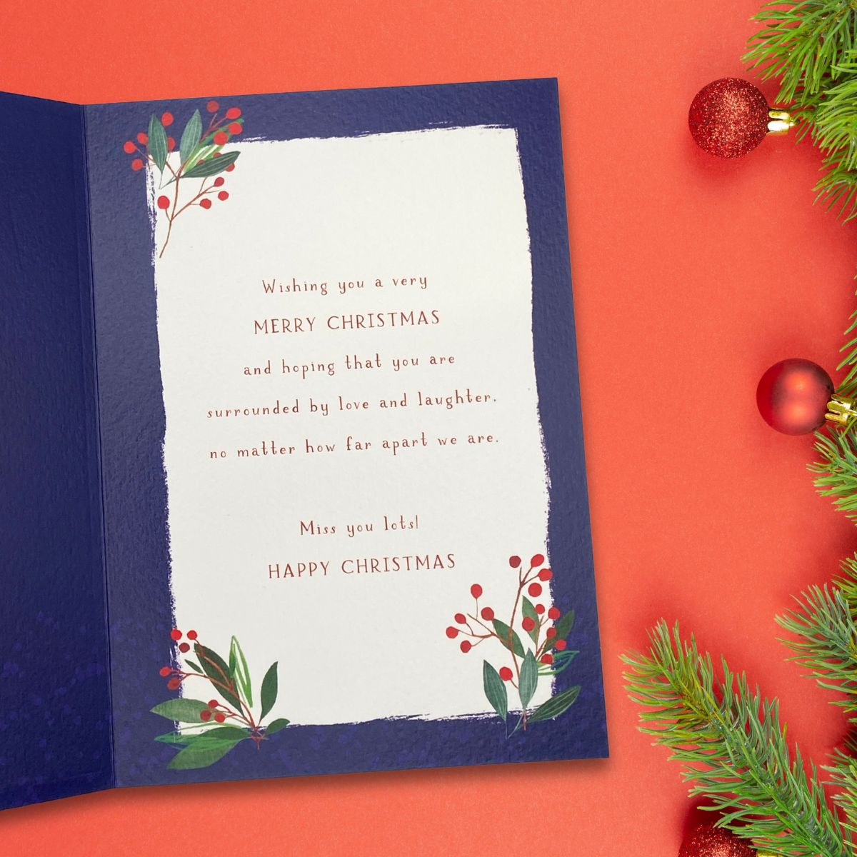 Across The Miles Christmas Card - Skylight Postbox