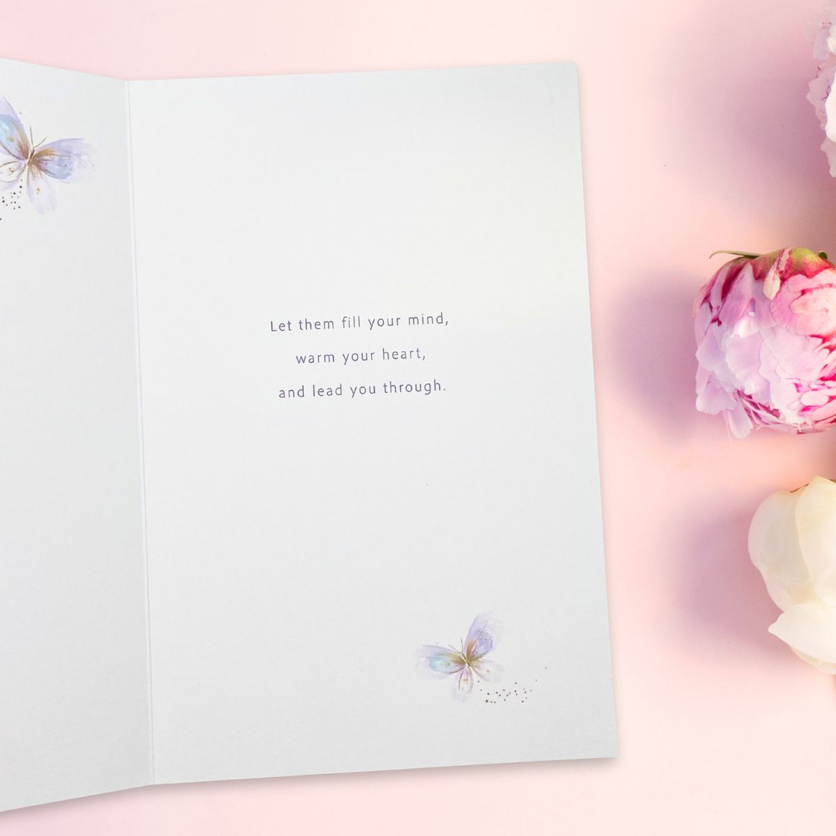 Sympathy Card - Memories Butterfly
