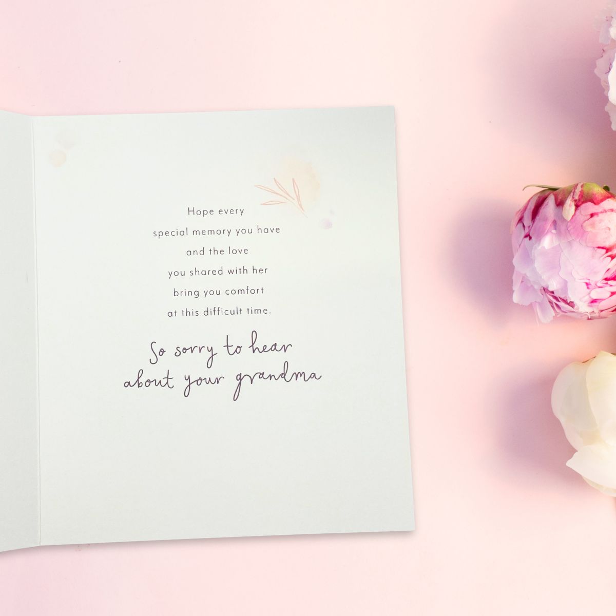 Sympathy Card Loss Of Grandma - Butterflies