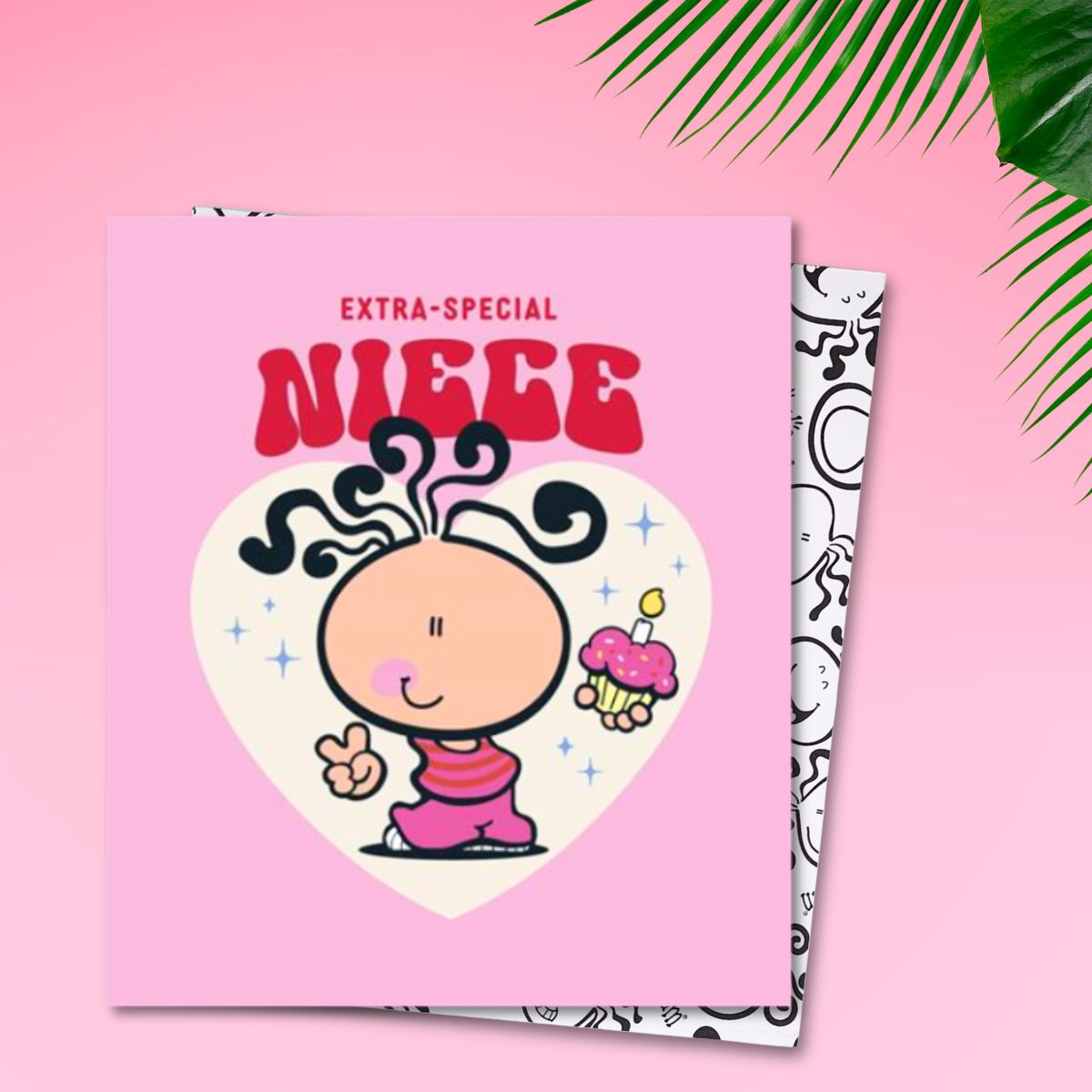 Niece Birthday Card - Bubblegum