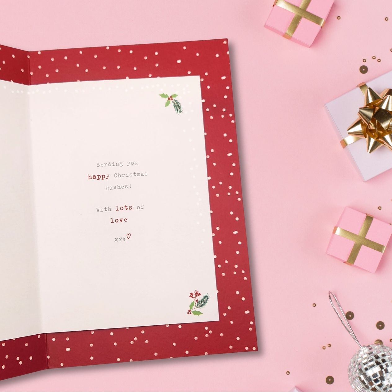 Gran Christmas Card - Boofle Bear